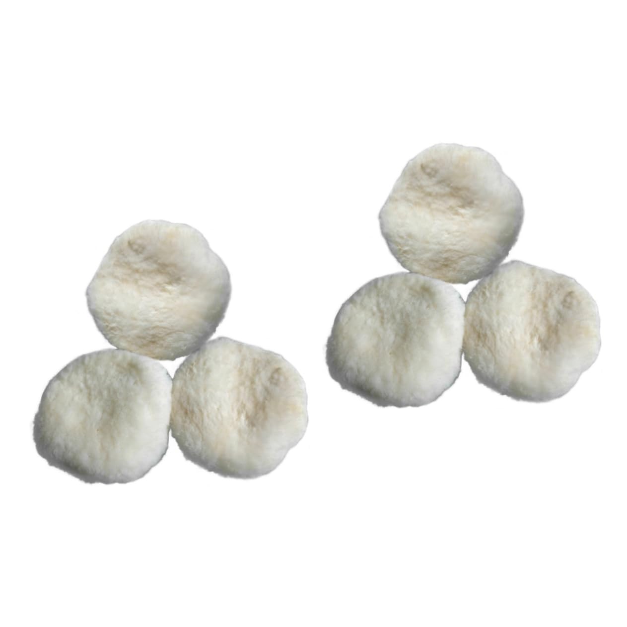 SOLUSTRE 6stücke Teiliges Wollpolierpad Für Effektives Schneiden Und Polieren Hochwertige Buffing Pads Für Langlebig Und Einfach Zu Verwenden