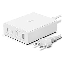 Belkin 4-Port GaN Ladegerät 108W Power Delivery, 2x USB-C