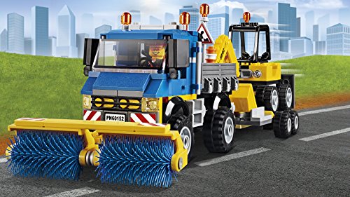 LEGO City 60152 - Straßenreiniger und Bagger – Bild 6