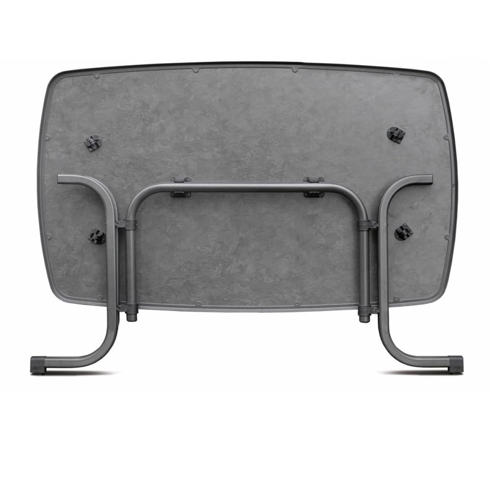 PATIO Gartentisch 132x90 cm rechteckig Dine & Relax Pizzara Outdoor Tisch Metall pulverbeschichtet Sevelit Tischplatte klappbar