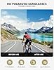 Lamicall 24g Polarized Sports Sunglasses for Men Women - UV400 Protection Sun Glasses for Running Cycling Baseball Fishing #5