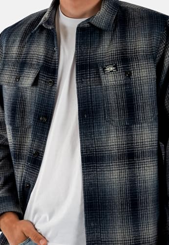 Chemise Superdry Chemise Oversize en Laine Mélangée Miller EU - vue 10