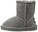 Lamo Kid's Faux Fur Fashion Boot (Toddler/Little Kid/Big Kid), Charcoal, 13 M US Little Kid