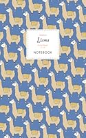 Llama Notebook - Ruled Pages - 5x8 - Premium: (Purple Edition) Fun notebook 96 ruled/lined pages (5x8 inches / 12.7x20.3cm / Junior Legal Pad / Nearly A5) 1724615262 Book Cover