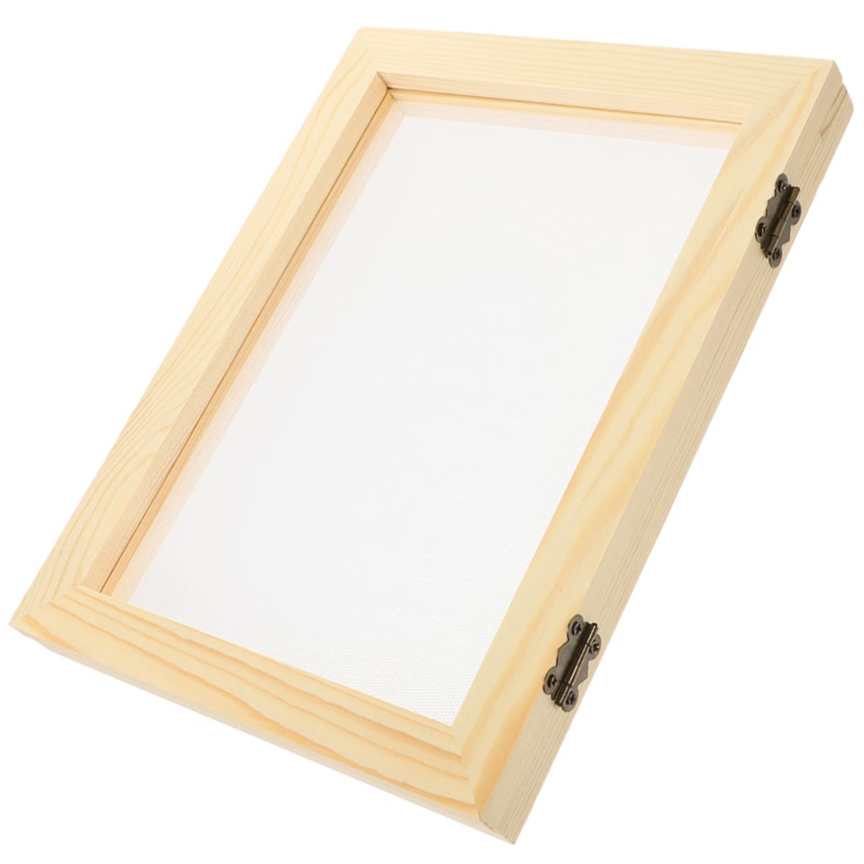 Homoyoyo Wooden Paper Making Screen DIY Paper Frame Making Tools Great for Boys and Girls Family Activity