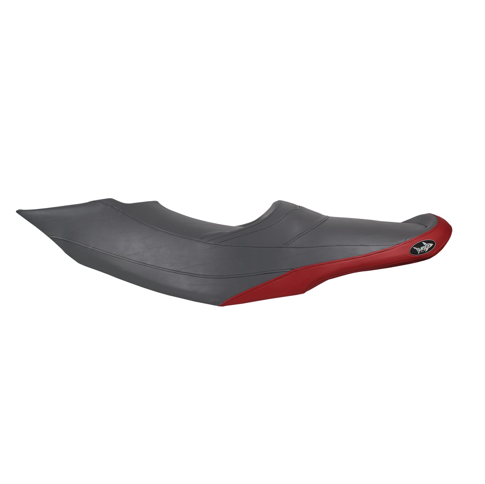 BlackTip Jetsports Premium Seat Cover for Sea-Doo 2011-2015 GTX LTD is 260, 2014-2015 GTX LTD 215 (Dark Gray/Red)