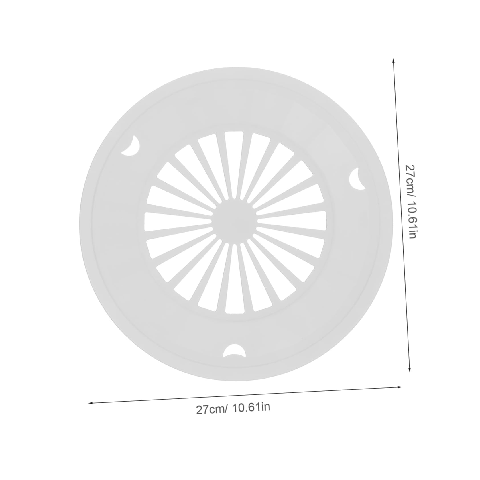 MUCKLILY 20pcs Reusable Paper Plate Holders for Outdoor Events Support Base for Plates for Bbq Camping and Parties