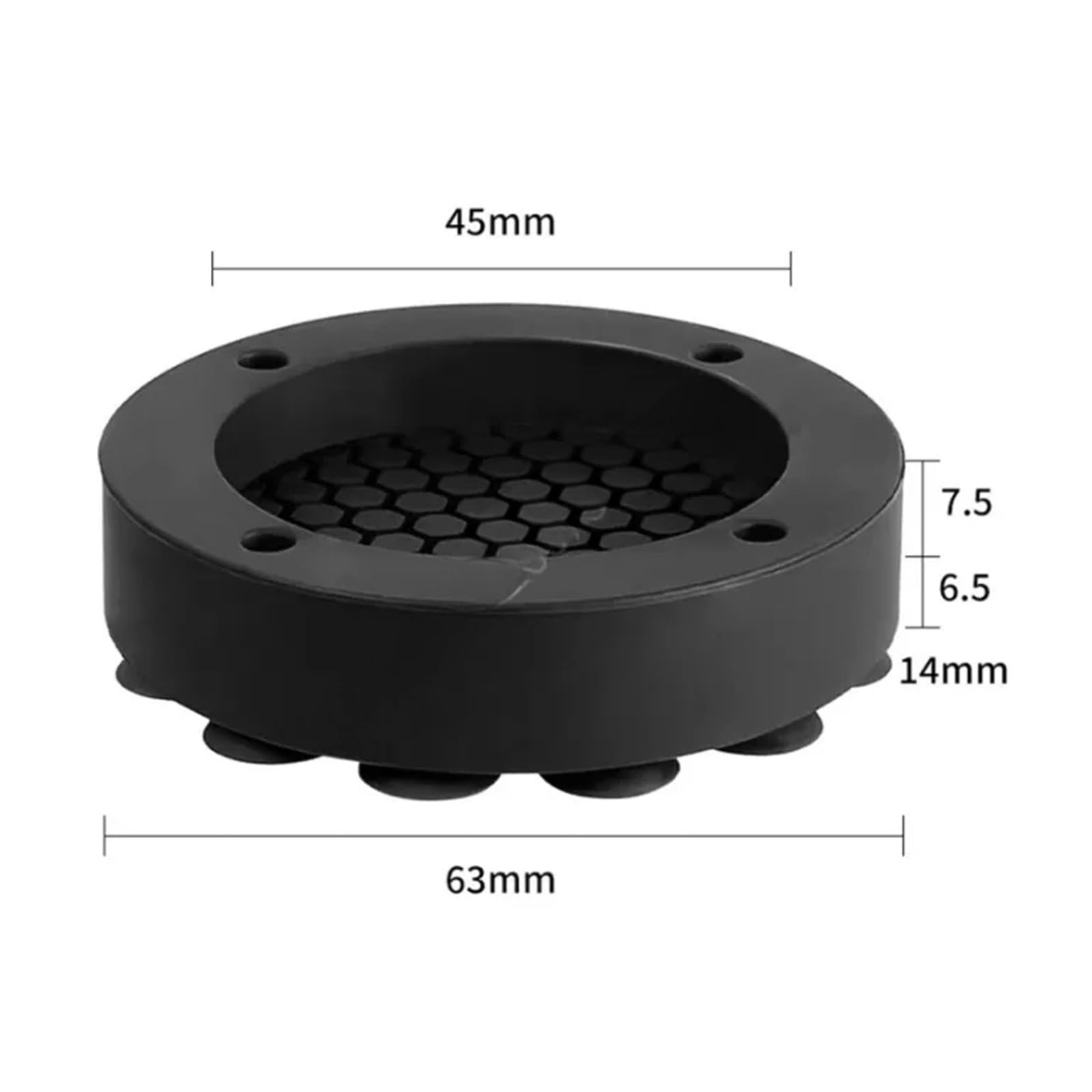 4 Pezzi Lavatrice Piedini Anti-vibrazione Pastiglie Frigorifero Multifunzionale Mobili Riduzione Del Rumore Tappetini Antiscivolo Con Riduzione Del Rumore(Gray)