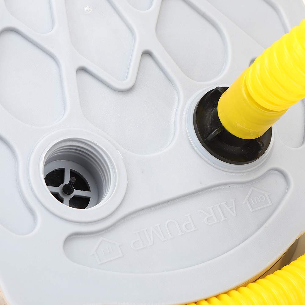 Inflador de Bomba de Aire de pie para Anillo de natación Flotador Inflable Barco o Globo Camas de Aire Colchón de Aire Flotadores de Piscina