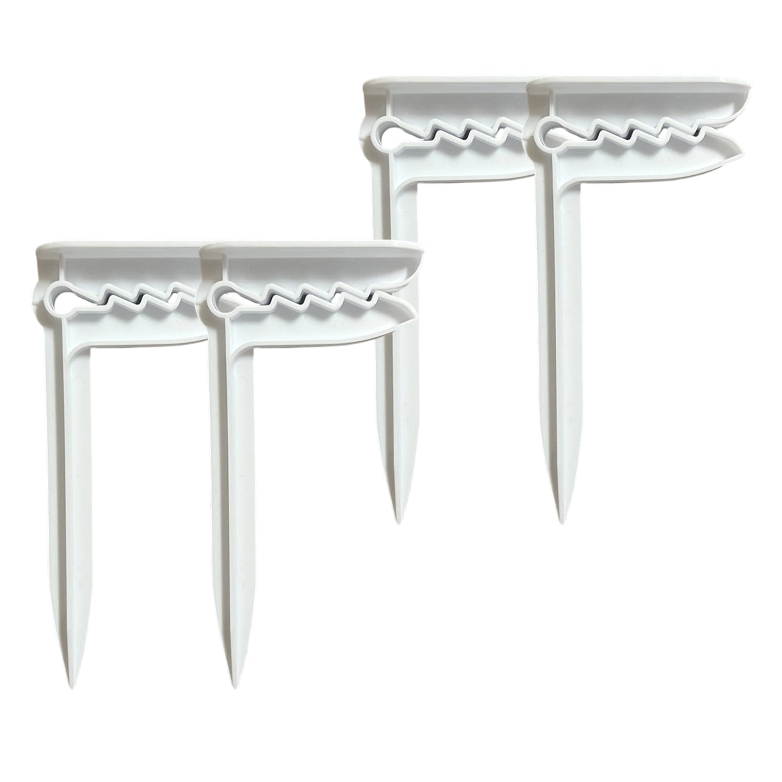Maxtonser 4Pcs Windproof Towel Clip Beach Mat Holder Picnics Blanket Rack Towels Sand Beach Towel Anchors Stakes Clip