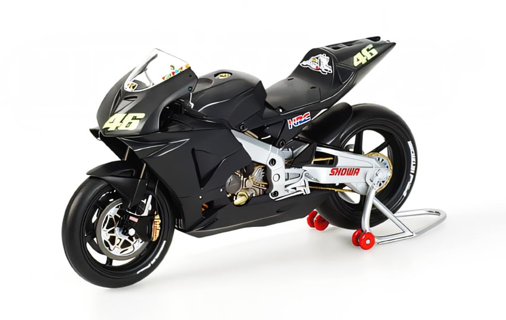 Minichamps 122027946 - Hond. RC211V Rossi Test Bike 2002 - Scala 1/12 - Modello da Collezione