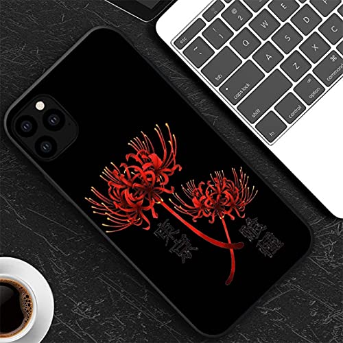 READY MART - Phone Case & Covers - Japanese Tokyo Ghoul Japan Suave TPU Phone Case For XR X XS 11 12 Mini Pro Max 7 8 6 6S SE Back Fundas Coque Cover (Tokyo Ghoul-bianhua For 11Pro)