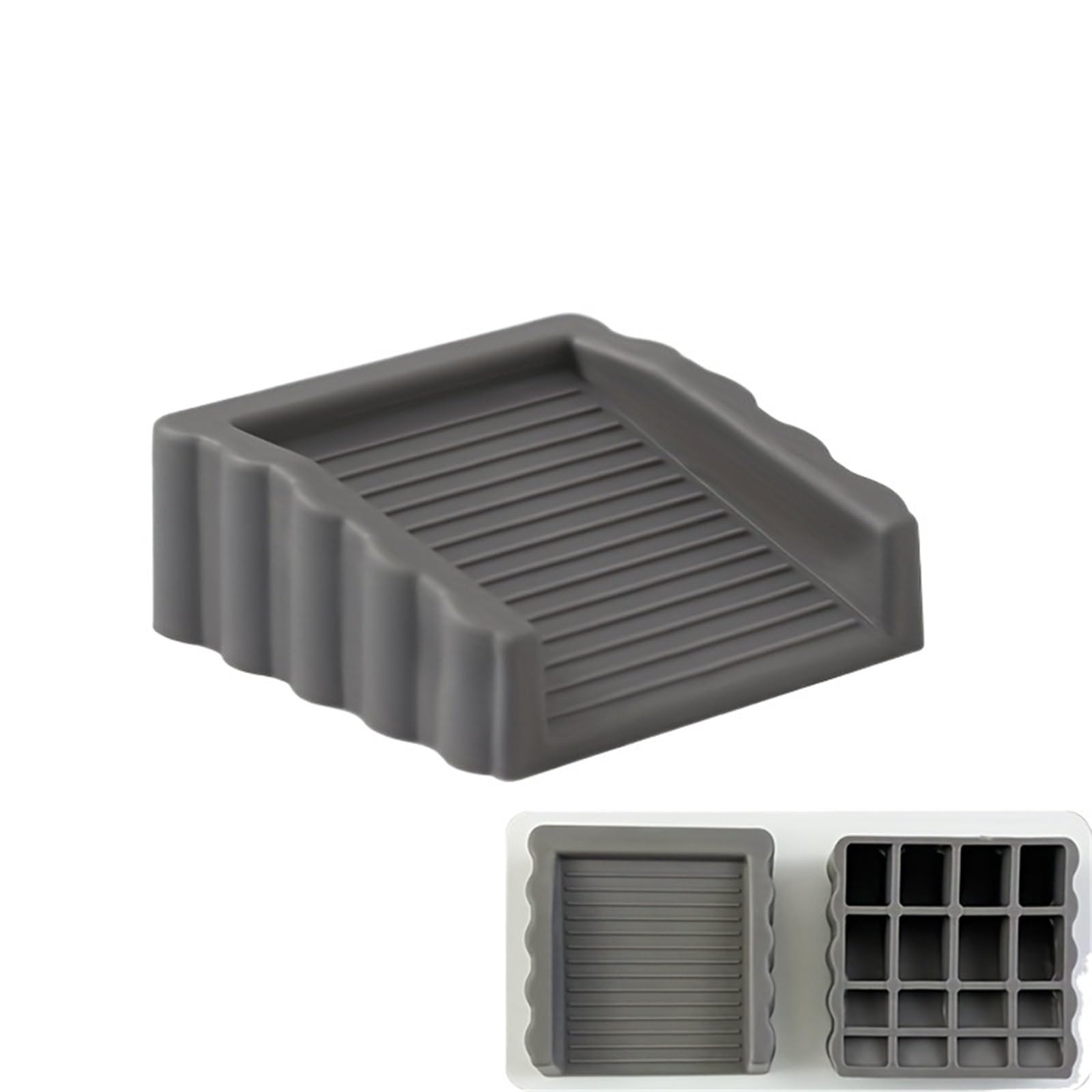 Iopklytf Gray 1Pc Door Stopper Non-Slip Rubber Wedge Door Stoppers