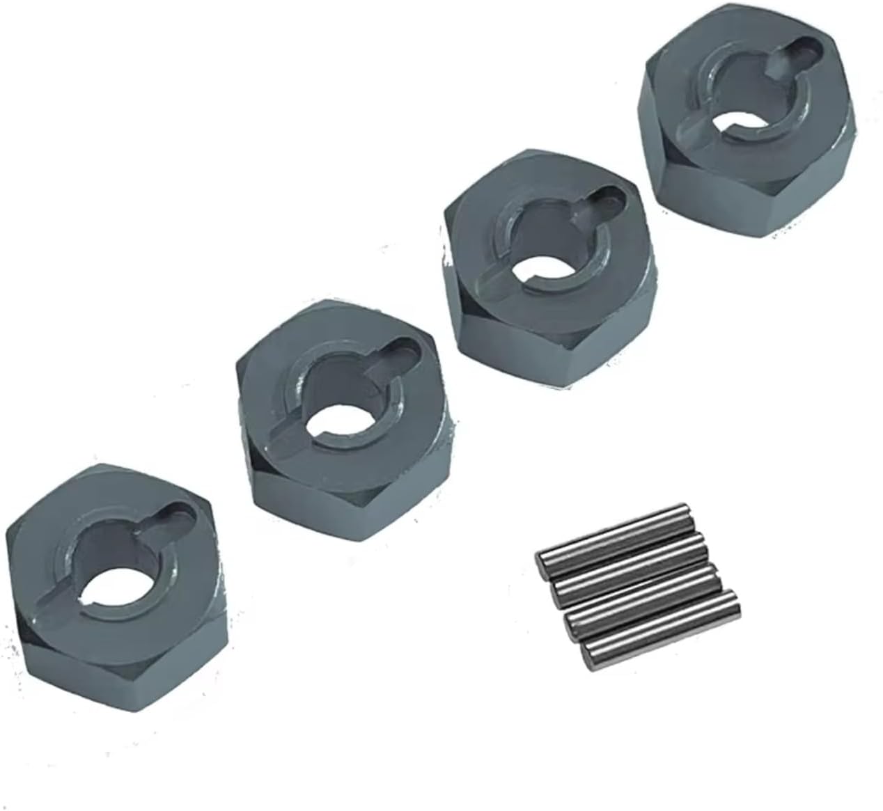 For MJX For Hyper Go H16 16207 1/14 14301 14210 H1BM 1/16 4Pcs メタル