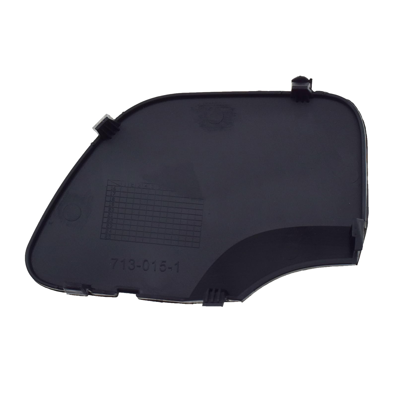 Tappo di copertura per gancio di traino per paraurti posteriore 511651340R 511652463R adatto per Renault per Dacia Per Duster 2018 2019 2020 2021 2022 2023 (nero)