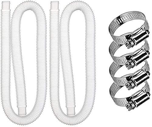 Zzzz 1.25 Inch Replacement Hose For Above Ground Pools, Accessory Pool Pump Replacement Hose 39 Inch Long,Replacement Hose For Above Ground Poolsaccessory Pool Pump 2Pc #TOP6
