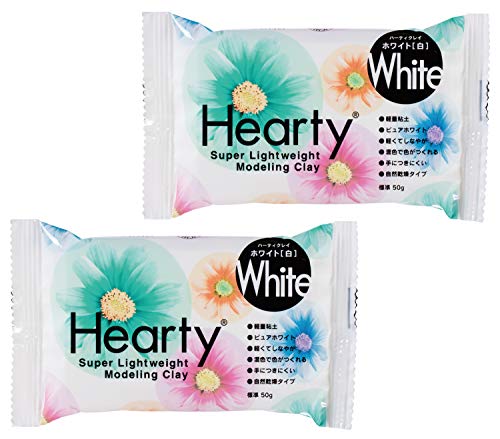 Clay Hearty Padico argile légère blanche 50g pour vos activités créatives en famille