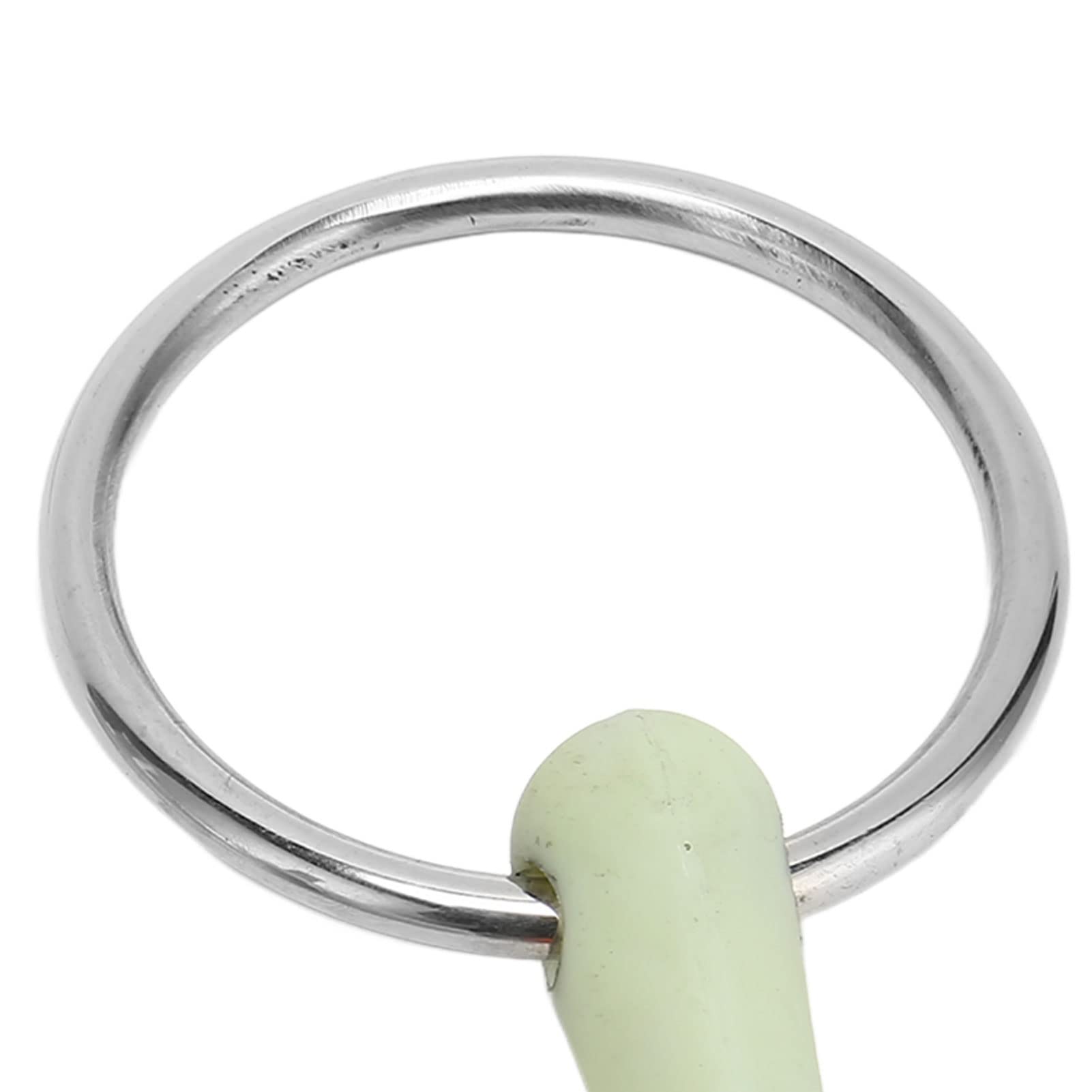Filetto Ad Anello per Tutti Gli Usi, Filetto a Bocca di Cavallo in Acciaio Inossidabile con Sapore di Mela, Filetto a Bocca Larga, Filetto Ad Anello Sciolto a Doppio Giunto