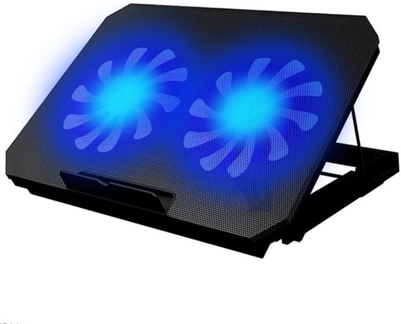 Portable Computer Cooling Base Adjustable Fan Height Radiator Bracket