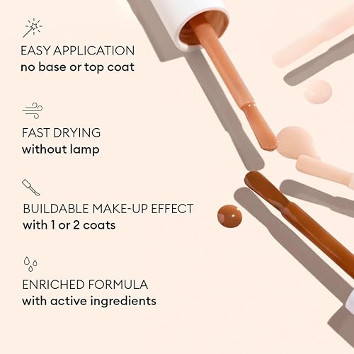 Miniatura 3 de Manucurist Active Smooth 03 Esmalte y Cuidado de Uñas en Polvo  2 en 1 Esmalte de Uñas Nude Fortalecedor de Uñas y Crecimiento  Esmalte para Ocultar