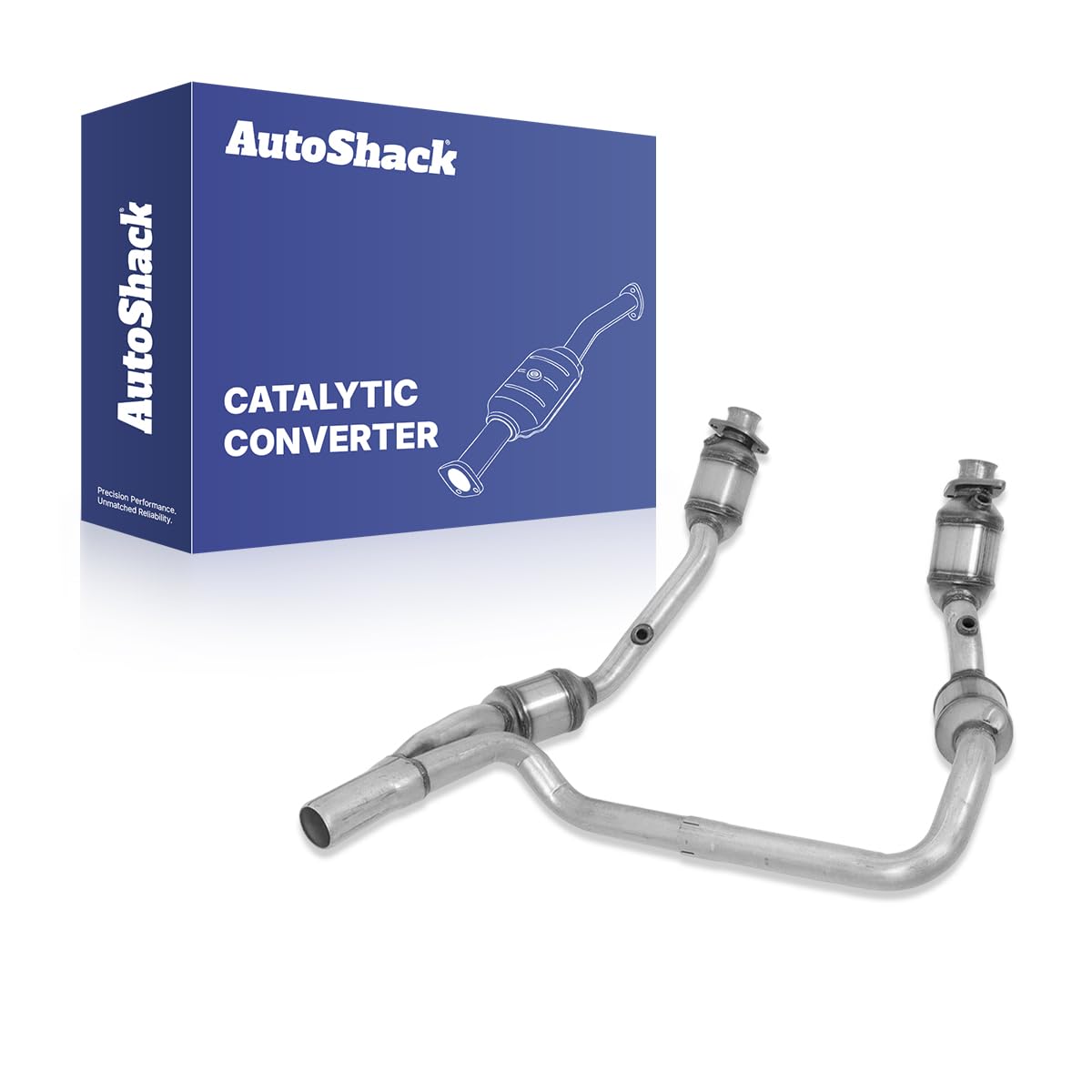 AutoShack Catalytic Converter Exhaust Pipe Direct Fit Replacement for 2007 2008 2009 Jeep Wrangler 3.8L V6 4WD RWD (EPA Compliant) EM60484
