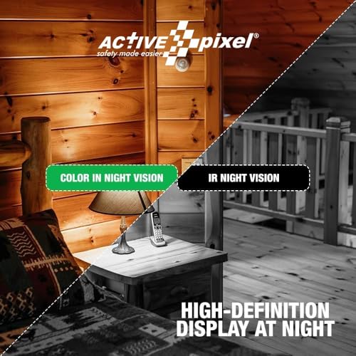 Image of Active Pixel 3mp Auto-Pair Wireless System | Outdoor Indoor | IP65 | Surveillance for Remote Area, Construction Site, Shop, Farm, Garden, Agriculture (4 Cam)