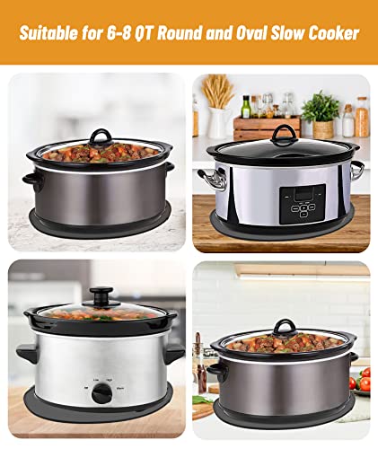 2PCS Oval Slow Cooker Mat