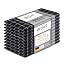 Dark Grey, Pack of 10.