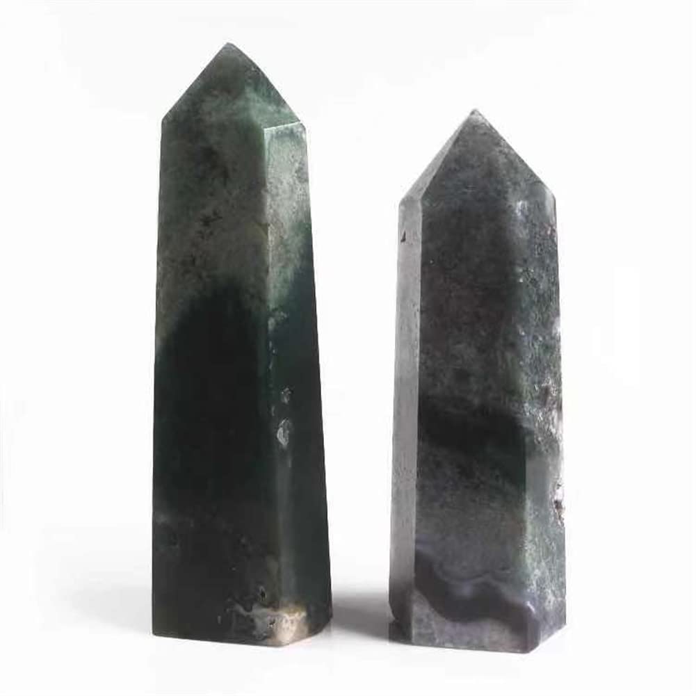 1 szt. Naturalny Kolumna Aqua Agat Magiczna Kryształowa Końcówka 400g-1550g Piękny naturalny kryształ Kamień Kolekcje domowe (Kolor: 1 szt. 1400g-1550g)