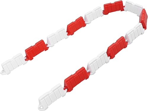 Miniatura 8 de Jauarta Barreras de pista de carretera RC 118 RC Car Drifting Racing Field Fence Roadblocks para control remoto, accesorios de coche, rojo y blanco