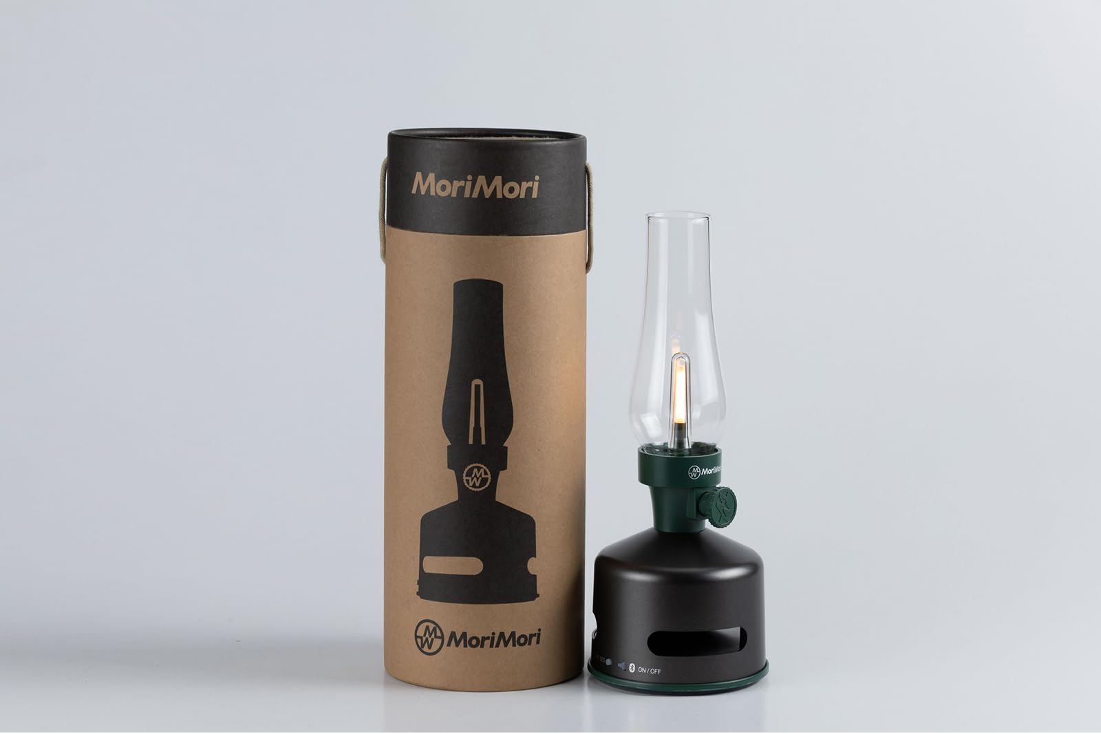 KOOKOO MoriMori Design lamp with Speaker (Green-Black) - Image 2
