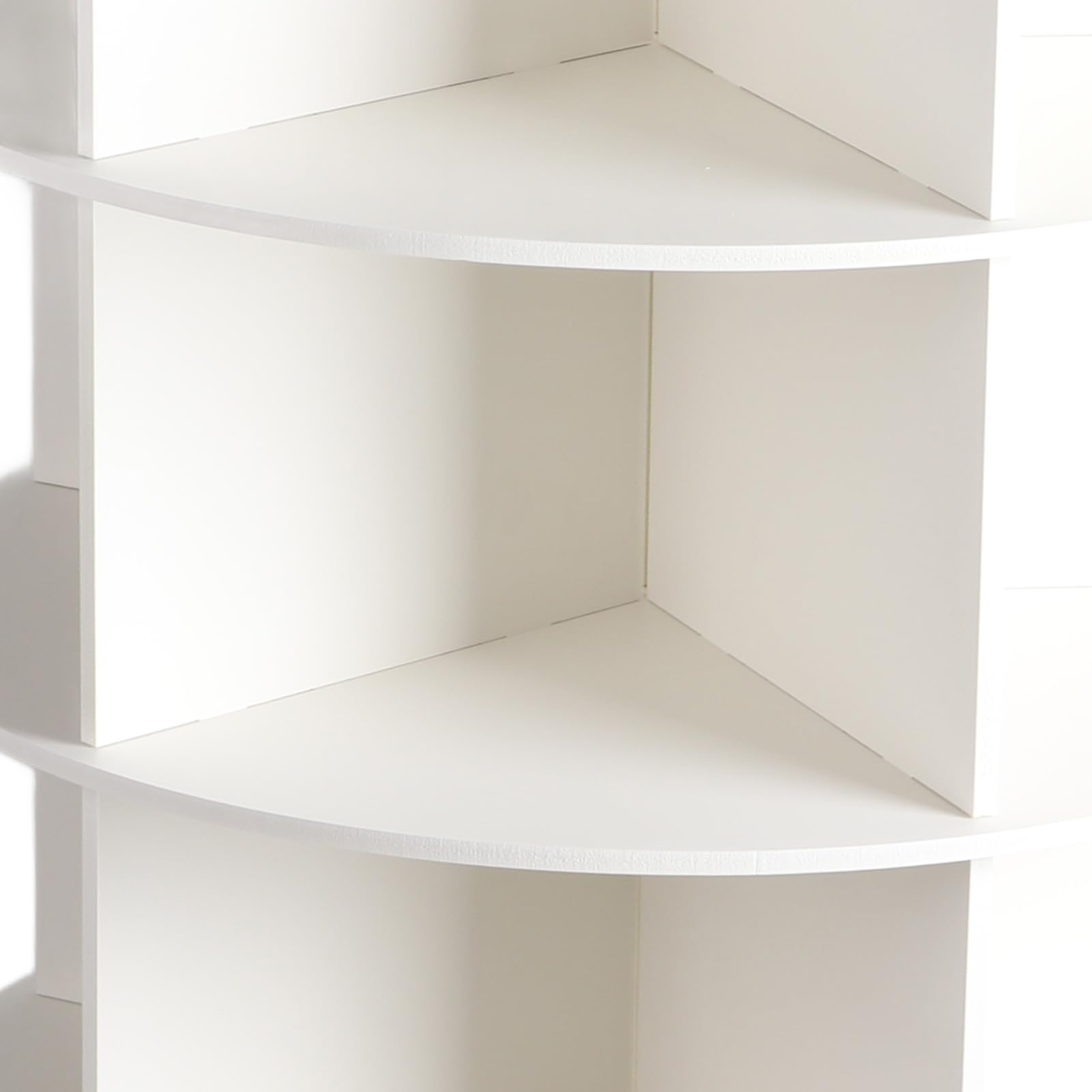 Rotierender Schuhregal-Turm, 6 oder 7 Etagen, Mehrschichtig, um 360 Grad Drehbar, Abnehmbarer, Leicht zu Reinigender PVC-Organizer, Runde Lazy Susan-Aufbewahrung mit Dickem für Schlafzimmer