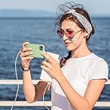 GOODVISH Etui kompatybilne z iPhone 11 Pro Max, płynne silikonowe etui z miękką wyściółką z mikrofibry, ochrona aparatu i ochrona ekranu, odporne na uderzenia etui na telefon komórkowy do iPhone 11