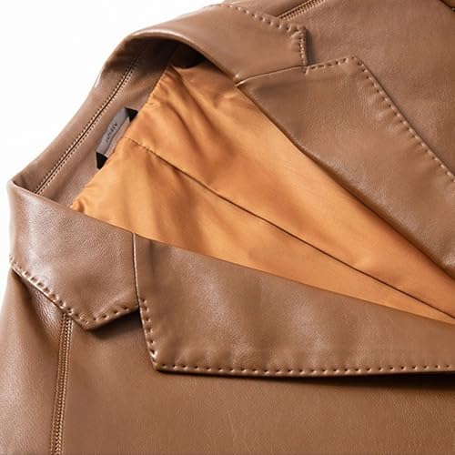 Blazer de cuero para hombre talla 5X-Large miniatura 2