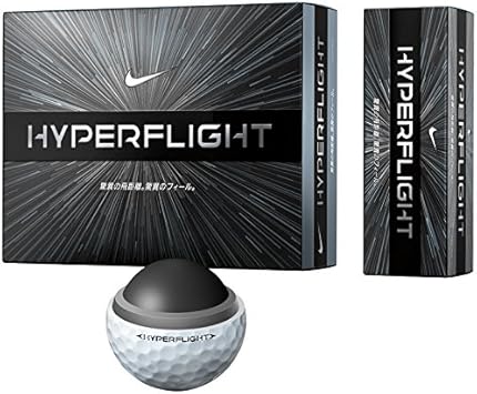 Amazon | NIKEGOLF(ナイキゴルフ) HYPERFLIGHT GL0722-101 ホワイトボール/ブラックスウッシュ | NIKE  Golf(ナイキゴルフ) | ゴルフボール