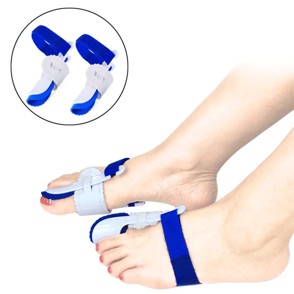 Bunion Hallux Valgus Korrektur, orthopädische Zahnspangen Zehen, Nachtfußpflege Korrektor Daumenwerkzeuge Schiene Glätteisen Schmerzlinderung Supplie Pediküre