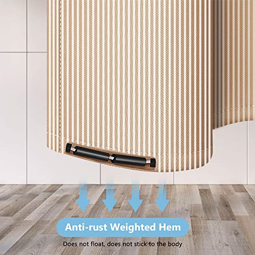 DUFU Tenda da Doccia Asciugatura Rapida Lavabile