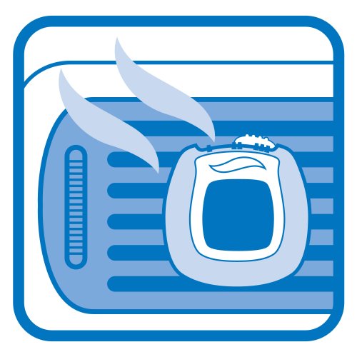 Image of Febreze Air Freshener, CAR Vent Clip Air Freshener, Midnight Storm Air Freshener (2 Count, 0.13 oz)(Pack of 8)