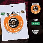 Martin Authentic Acoustic Flexible Core, 92/8 Phosphor Bronze, Extra Light 12 String Set, 10-27, 10-54