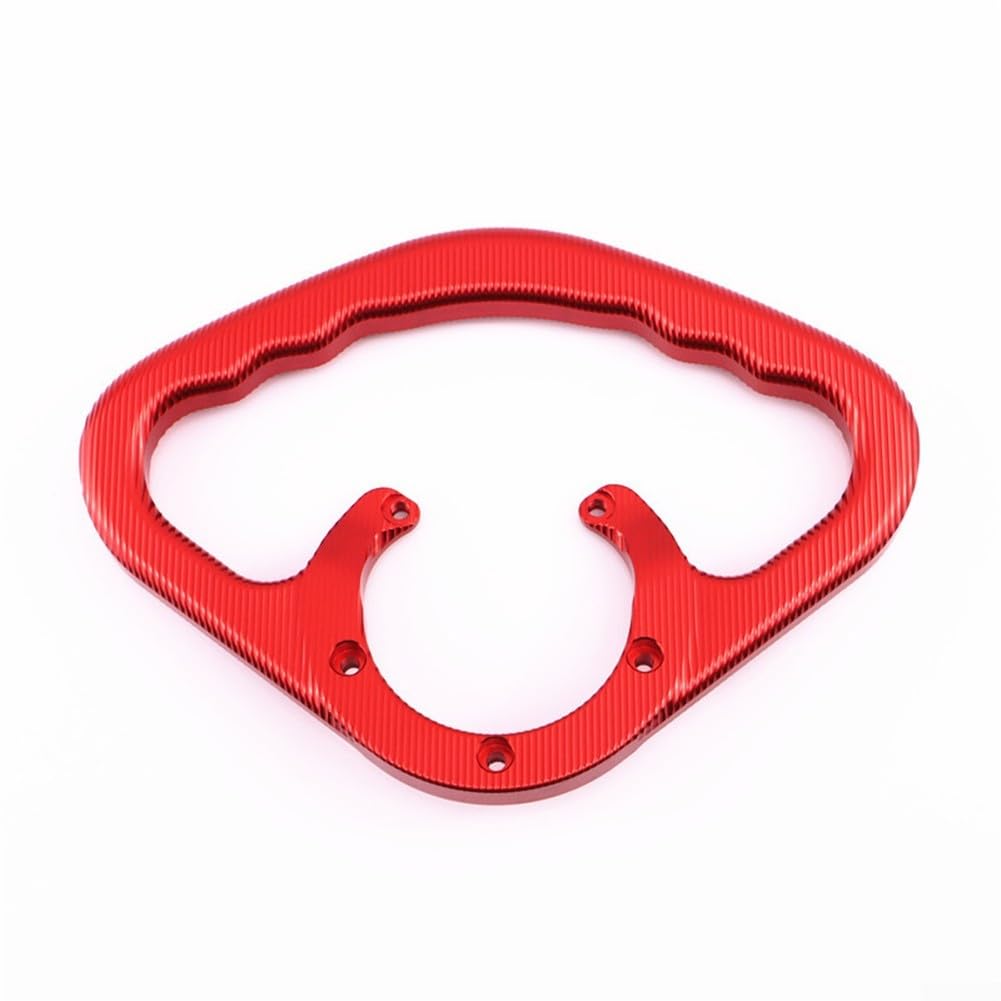 HpLive Maniglione per passeggero per moto in alluminio per Yamaha FZ1 FZ6 R1 R6 MT-07 per MT-09 XJ6 (rosso)