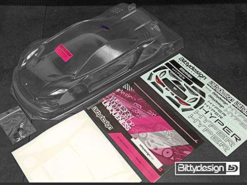 Amazon | Bittydesign HYPER クリアボディ1/10 190mm(ライトウエイト