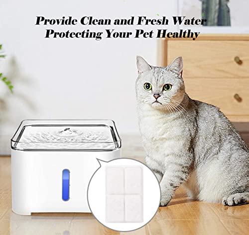 Filtros YXBQueen para fuente de agua para gatos, pack de 8 miniatura 2