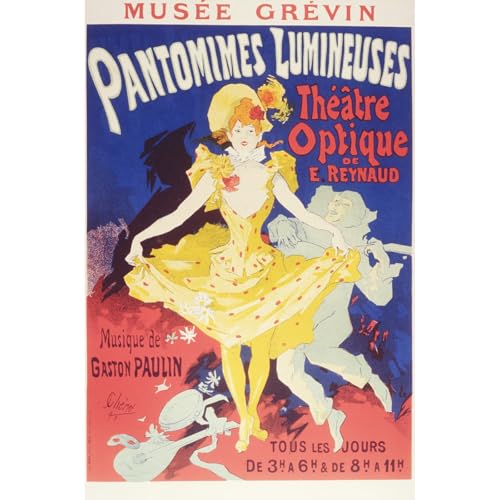 Toile Pantomimes Lumineuses pour salon | Idée déco chambre