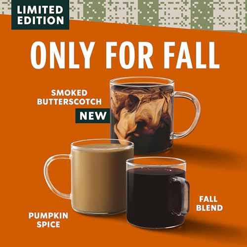 Starbucks K-Cup Coffee Pods, Smoked Butterscotch Flavored Coffee for Keurig Brewers, 100% Arabica, Limited Edition, 1 Box (10 Pods) - image 5