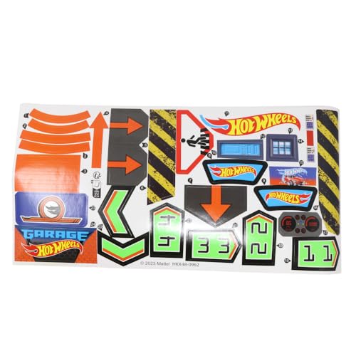 Hot Wheels Replacement Stickers Ultimate Garage HKX48