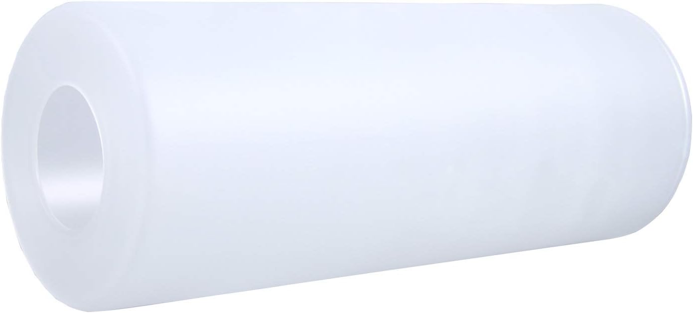 GoLucky Glass Cylinder Shade Accessory - Glass Lamp Fixture Shade Replacement - 1-5/8 Inch Fitter - 4"(D) x 8"(H)