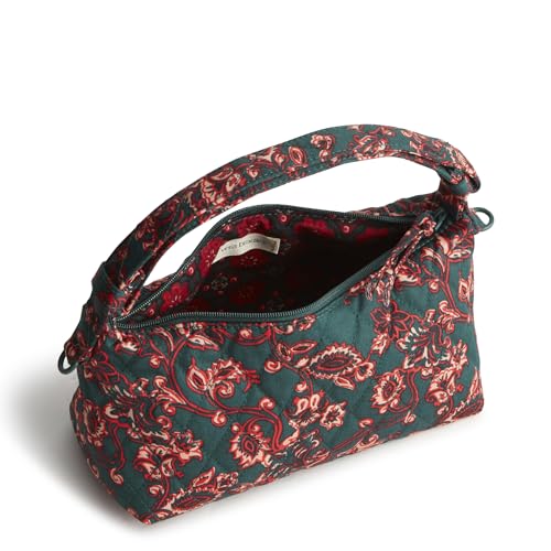 Image of Vera Bradley Women's Premium Cotton Roxbury Crescent Crossbody Bag