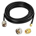 Superbat – Superbat N-Stecker auf RPSMA-Stecker 5m Low Loss KSR195 Koax