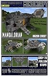  Construir un Star Wars Mandalorian Razor Crest en Minecraft: Guía visual, construcciones Minecraft (Guía visual, construcciones Minecraft Star Wars nº 1)