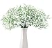 HANTAJANSS 12 pcs Baby Breath Gypsophila Artificial Flowers Bouquets Fake Real Touch Flowers for Wedding Party Decoration DIY Home Decor 21" White
